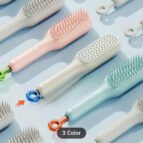 Self Cleaning Hair Comb - for Home Use