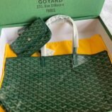Chevron Pattern Tote Bag with Matching Pouch - view 3
