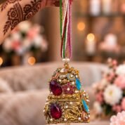 Embellished Bridal Bell Potli - view 2