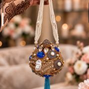 Embellished Bridal Bell Potli - view 4