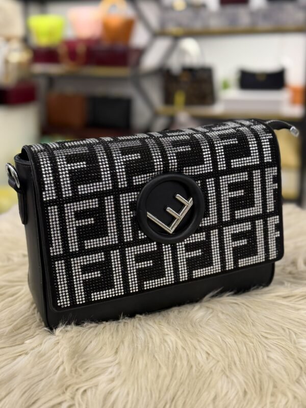 Monogram Pattern Crossbody Bag - view 3