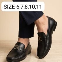 Men's Bit Buckle Loafers - Formal Slip-On Shoes - photo 1