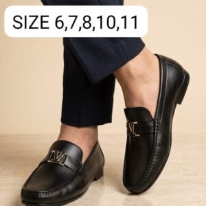 Men's Bit Buckle Loafers - Formal Slip-On Shoes - photo 1
