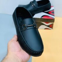 Men's Bit Buckle Loafers - Formal Slip-On Shoes - photo 4