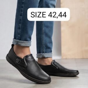 Men's Slip-On Casual Shoes - Buckle Detail Daily Wear Shoes - photo 1