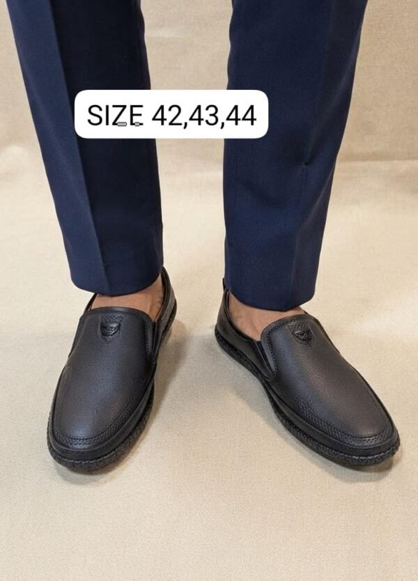 Men's Slip-On Casual Shoes - Buckle Detail Daily Wear Shoes - photo 3