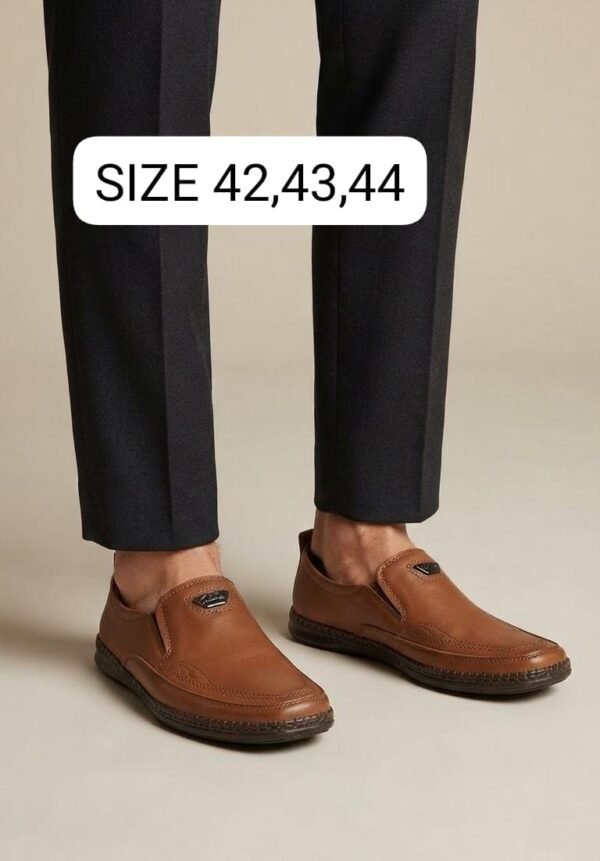 Men's Slip-On Casual Shoes - Buckle Detail Daily Wear Shoes - photo 4