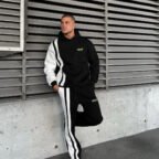 Side Contrast Panel Winter Track Suit For Mens & Boys - with Cash on Delivery