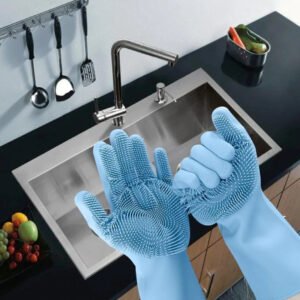 Silicon Dish washing gloves - Best Price in Pakistan