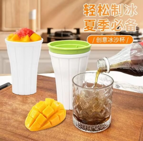 Silicon glass shape ice maker - Durable Design