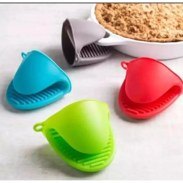 SILICON POT GLOVES HOLDER (Pair) - for Home Use