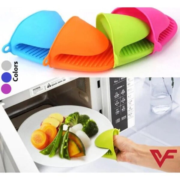 SILICON POT GLOVES HOLDER (Pair) - for Home Use