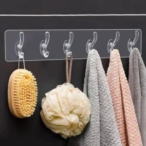 Silicon Six Hook Hanger - Online in Pakistan