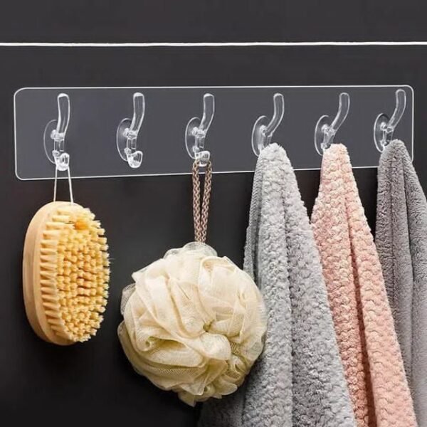 Silicon Six Hook Hanger - Online in Pakistan