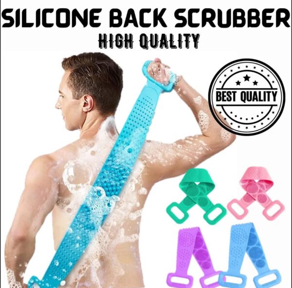 Silicone Back Bath Shower Wash Body Belt - with Cash on Delivery
