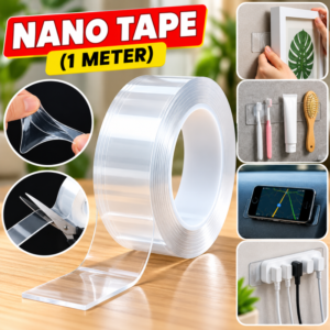 Silicone Double Sided Nano Tape 1 Meter - for Home Use