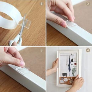 Silicone Double Sided Nano Tape 5 Meter - Durable Design