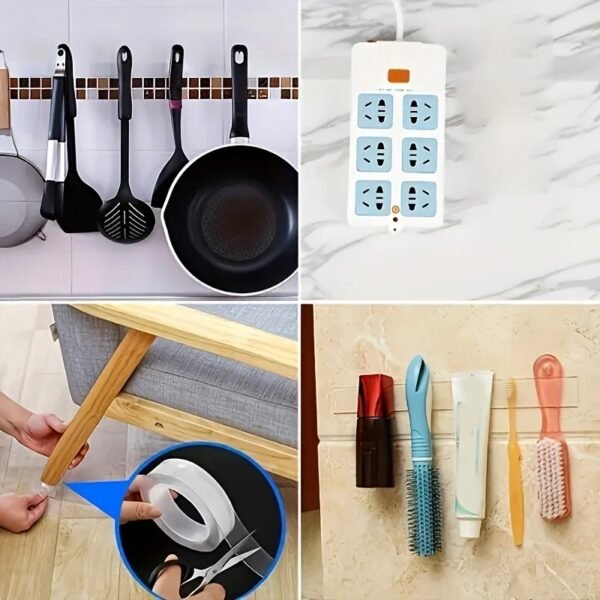 Silicone Double Sided Nano Tape 5 Meter - Durable Design