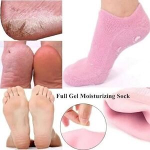 Silicone Gel Moisturizing Ultra-Soft Spa Socks for Repair Dry Cracked Feet and Ankles - with Cash on Delivery