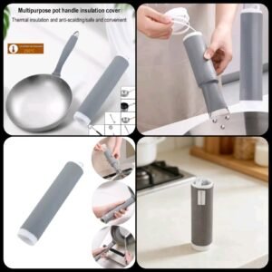 Silicone pot handle cover heat insulation & anti-scaldin - Durable Design