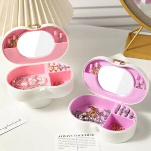 Silicone Deluxe Bowknot Jewellery Organiser Box