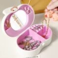 Silicone Deluxe Bowknot Jewellery Organiser Box