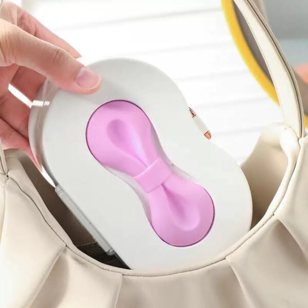 Silicone Deluxe Bowknot Jewellery Organiser Box