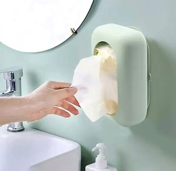 silicone-tissue-box-cover-with-suction-cup-punch-free-foldable-refillable-napkin-holder-for-bathroom-kitchen-desk-use-4