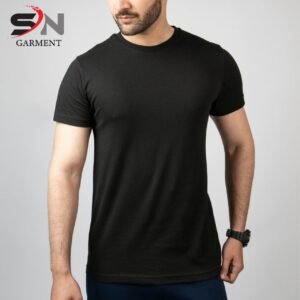 Black Simple Plain T-shirt For Men & Boys - Best Price in Pakistan