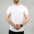 White Simple Plain T-shirt For Men & Boys - with Cash on Delivery