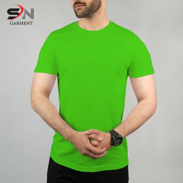 Green Simple Plain T-shirt For Men & Boys - Online in Pakistan