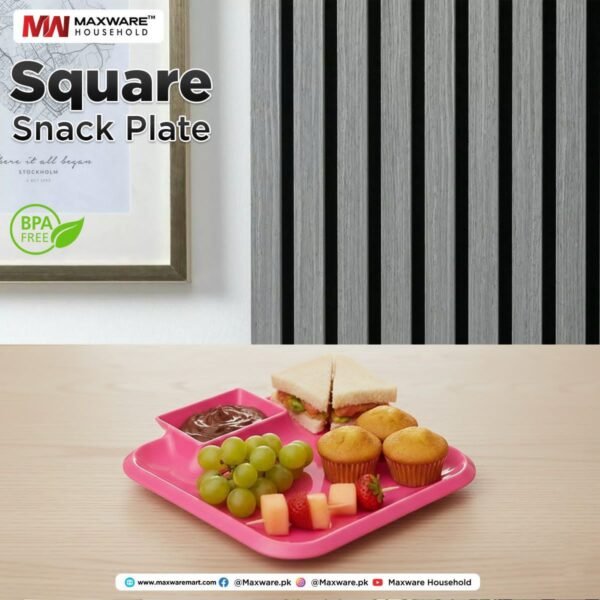 Snack Plate Square(2 pcs) - with Cash on Delivery