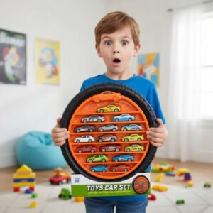 SPRINGS SET OF 13 CARS WITH TIRES TOY CARS WITH Light FOR CHILDRENS