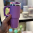 Stainless Steel Kids Tumbler With Straw 20 oz (420 ML) White Box - with Cash on Delivery