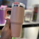 Stainless Steel Kids Tumbler With Straw 20 oz (420 ML) White Box - with Cash on Delivery