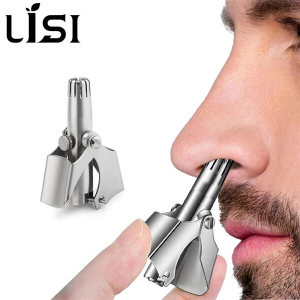 Stainless Steel Manual Nose Trimmer Mechanical Nose Hair Trimmer Shaving And Unwanted Hair Removal Tool - Online in Paki