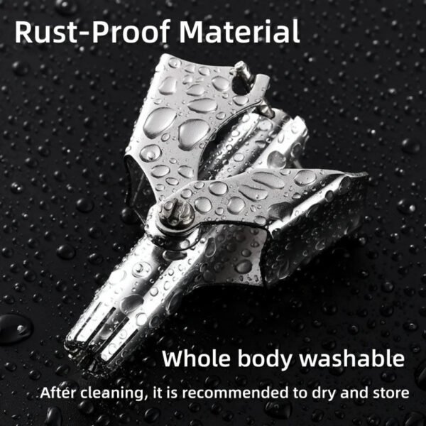 Stainless Steel Manual Nose Trimmer Mechanical Nose Hair Trimmer Shaving And Unwanted Hair Removal Tool - Online in Paki