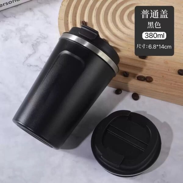 stainless-steel-thermos-cup-mens-and-womens-coffee-cup-water-cup-accompaniably-handheld-cup-with-lid-portable-mug-2 Stainless Steel Thermos Cup - with Cash on Delivery