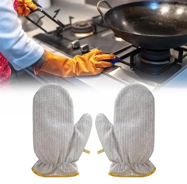 Steel Wire Cleaning Gloves - Online in Pakistan