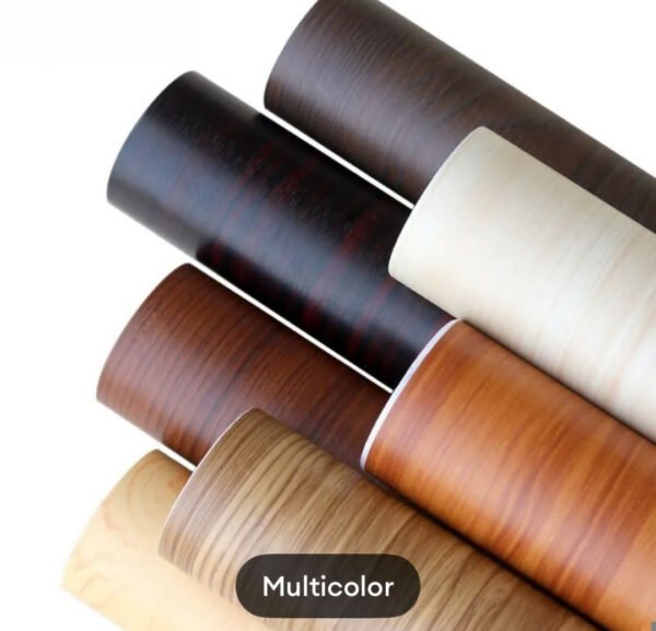Sticker Waterproof PVC Vinyl Wood Grain For Car Kitchen Wardrobe Cabinet Furniture Door - with Cash on Delivery