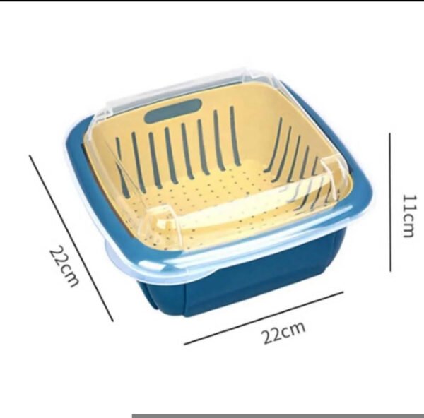 Fruit drain basket - Durable Design