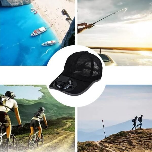 Summer fan sunhat breathable mesh - Durable Design