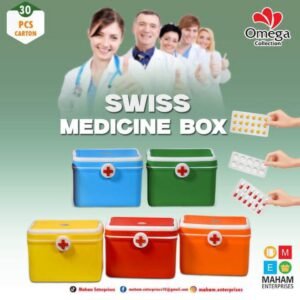 Swiss First Aid Medicine Box - Best Price in Pakistan