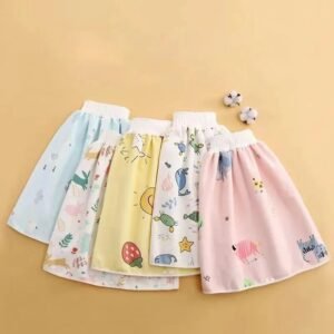 The latest four seasons cotton soft baby high-waisted waterproof, leakproof, comfortable, breathable and urine-proof ski