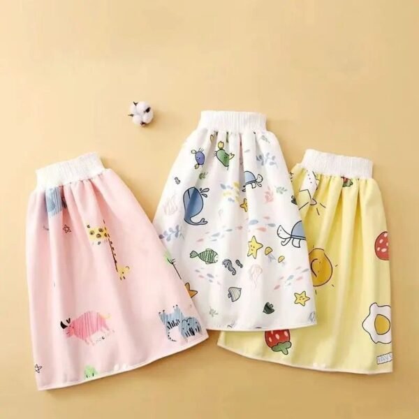 The latest four seasons cotton soft baby high-waisted waterproof, leakproof, comfortable, breathable and urine-proof ski