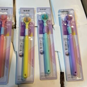 Three-Sided Toothbrush Ultra Fine Soft Hair Adult Toothbrush - Online in Pakistan