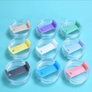 Transparent Acrylic Tumbler Cap - Durable Design