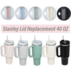 Transparent Acrylic Tumbler Cap - Durable Design