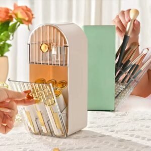 Transparent Lipstick Storage Box Dustproof - with Cash on Delivery