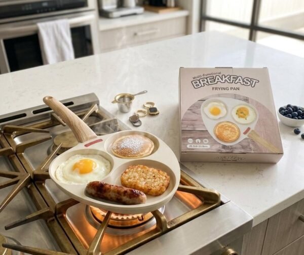 Triangle 3 postion fry pan - with Cash on Delivery